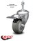 Service Caster 3.5 Inch Gray Polyurethane Swivel 3/8 Inch Stem Caster with Total Lock Brake SCC SCC-TSTTL20S3514-PPUB-381615 - alternate 5